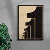 1 contemporary wall art print by Brad Mead - sold by DROOL