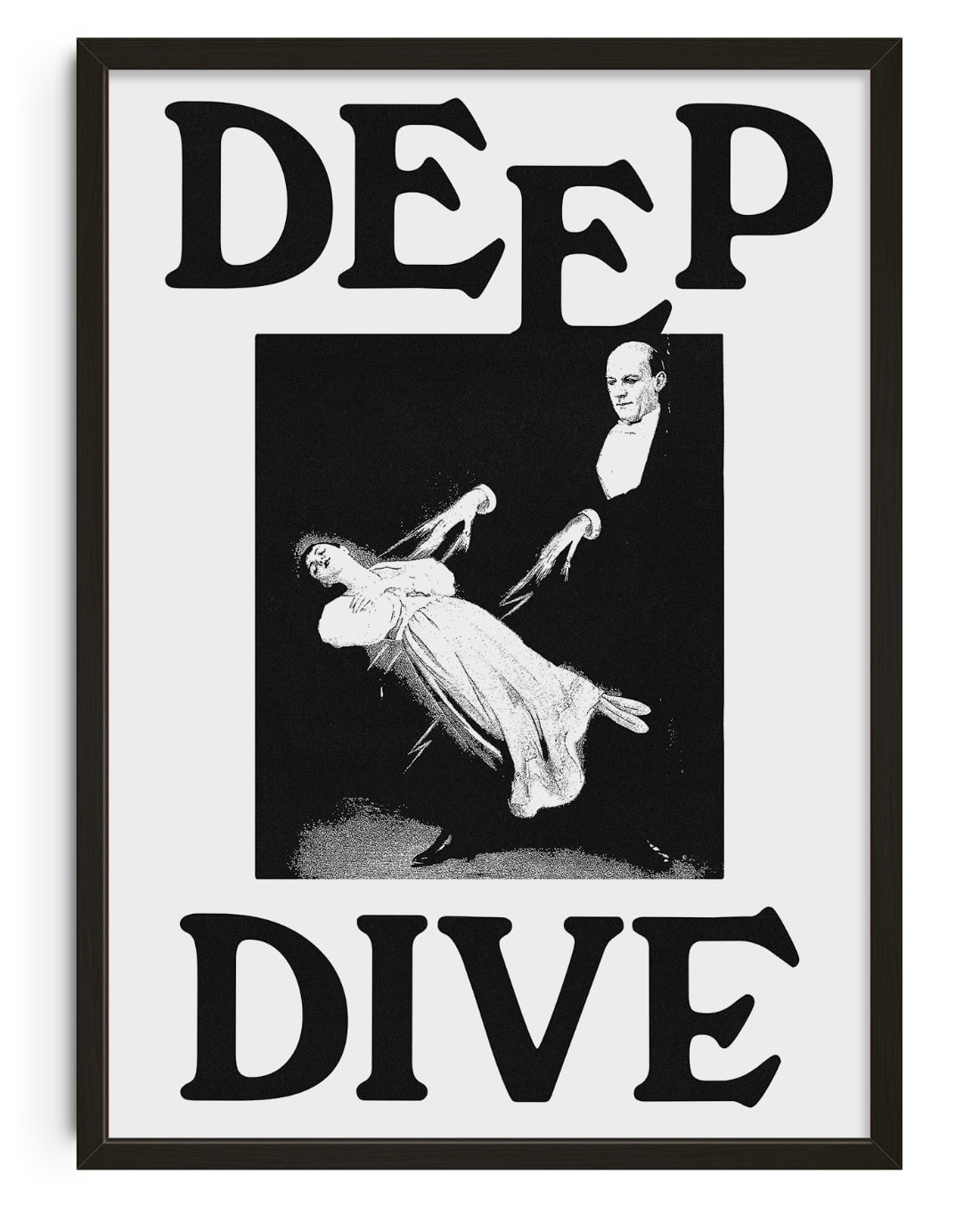 Deep Dive contemporary wall art print by Utsav Verma - sold by DROOL