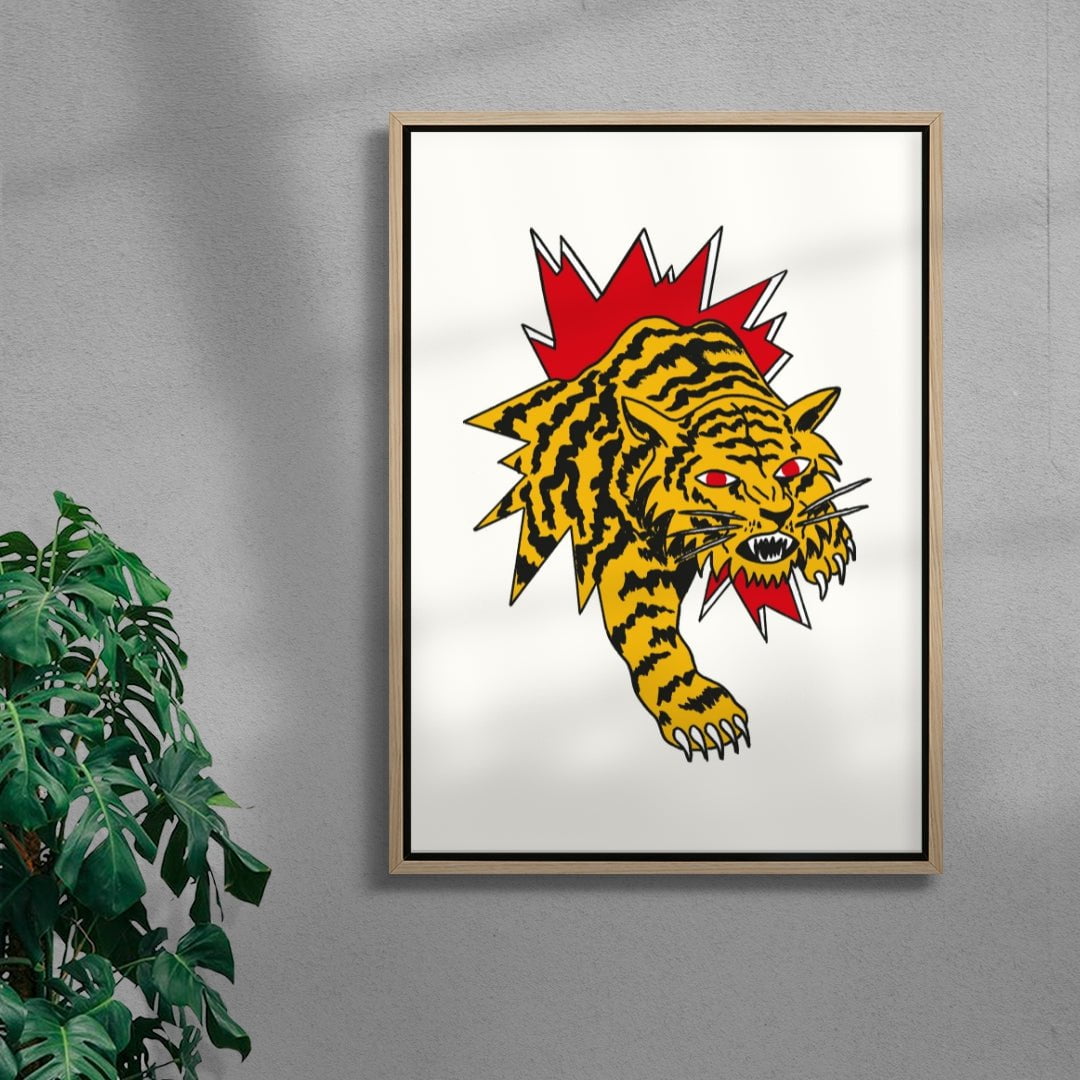 Spiritual Dimension contemporary wall art print by Juan Sebastián Rosillo - sold by DROOL
