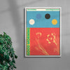 Rise and Shine contemporary wall art print by Imo Sinclair - sold by DROOL