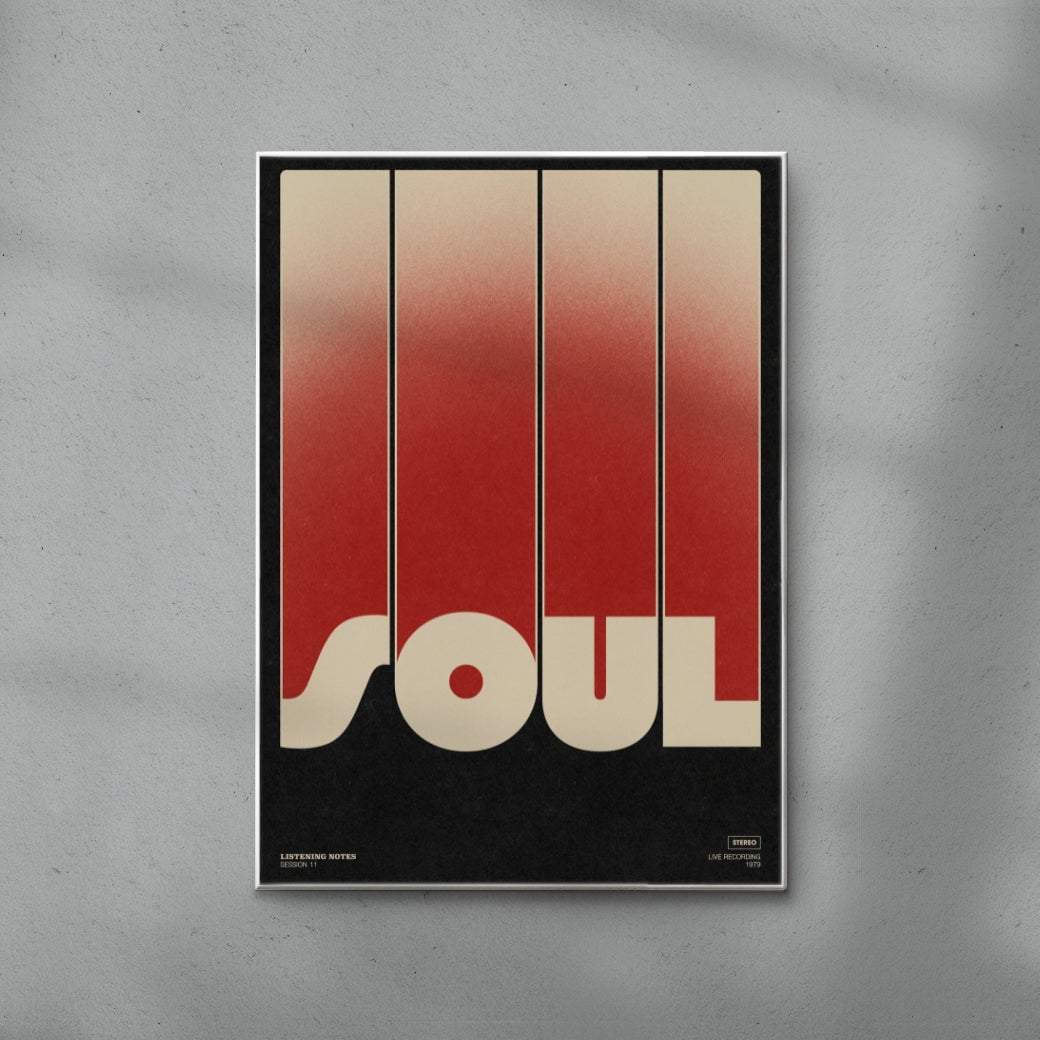 Soul contemporary wall art print by Henry M. - sold by DROOL
