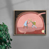 Brain Scan contemporary wall art print by June Gutman - sold by DROOL
