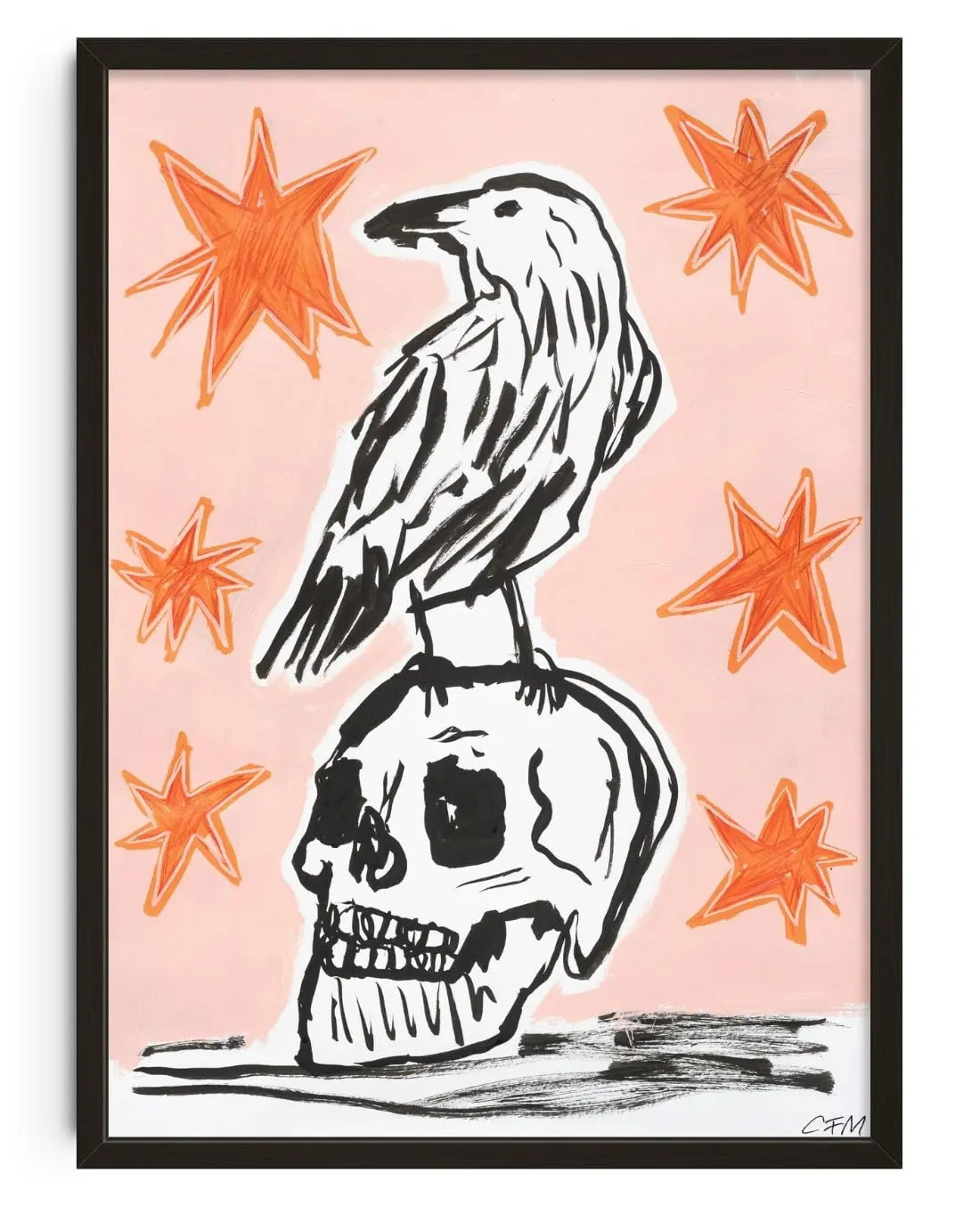 Balance contemporary wall art print by Caitlin Flood-Molyneux - sold by DROOL