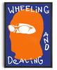 Load image into Gallery viewer, WHEELIN contemporary wall art print by Max Blackmore - sold by DROOL