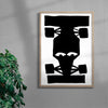 F1 contemporary wall art print by Max Blackmore - sold by DROOL