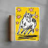 Flee contemporary wall art print by Caitlin Flood-Molyneux - sold by DROOL