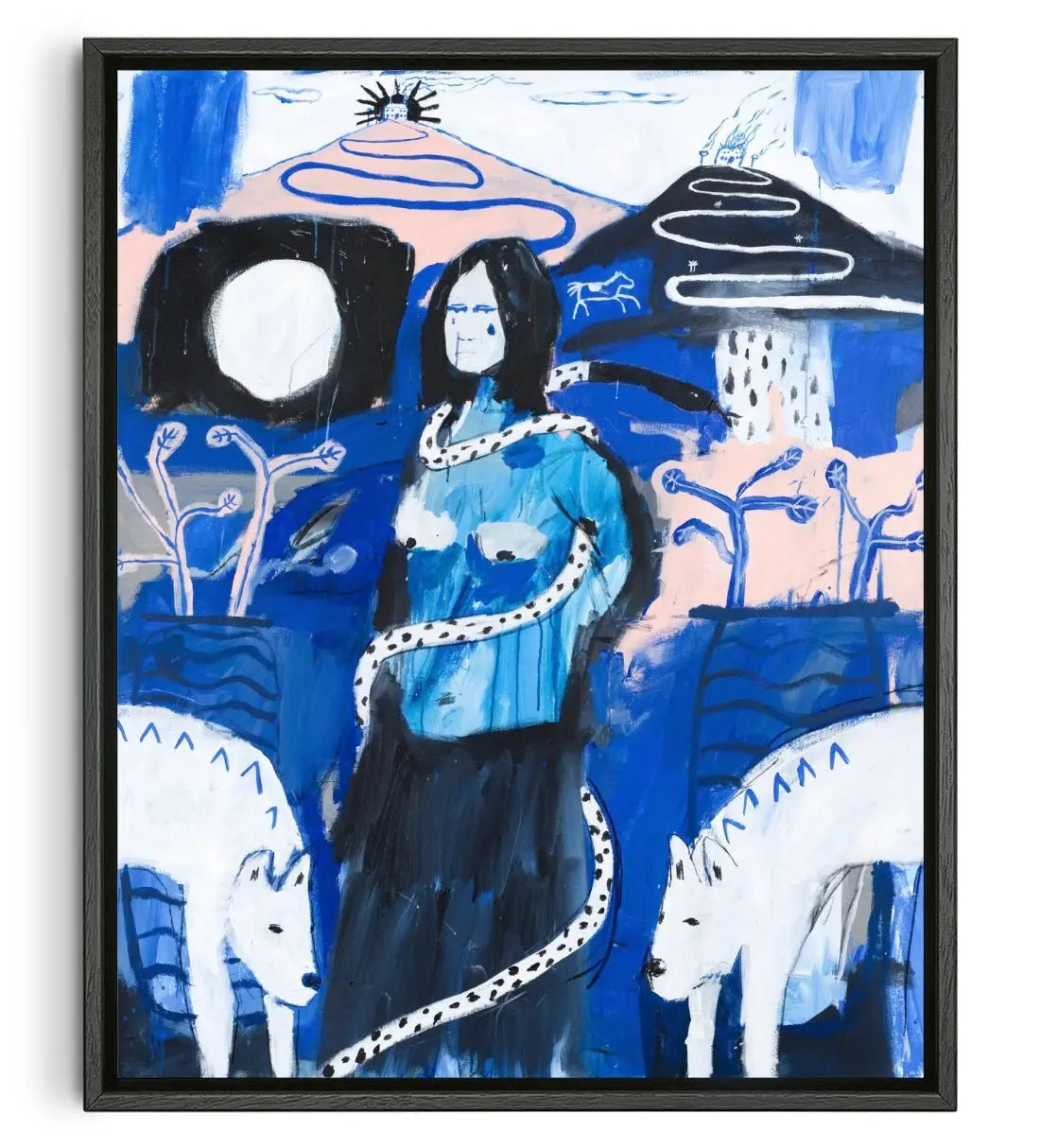 The snowdonia temptress contemporary wall art print by Billy Bagilhole - sold by DROOL