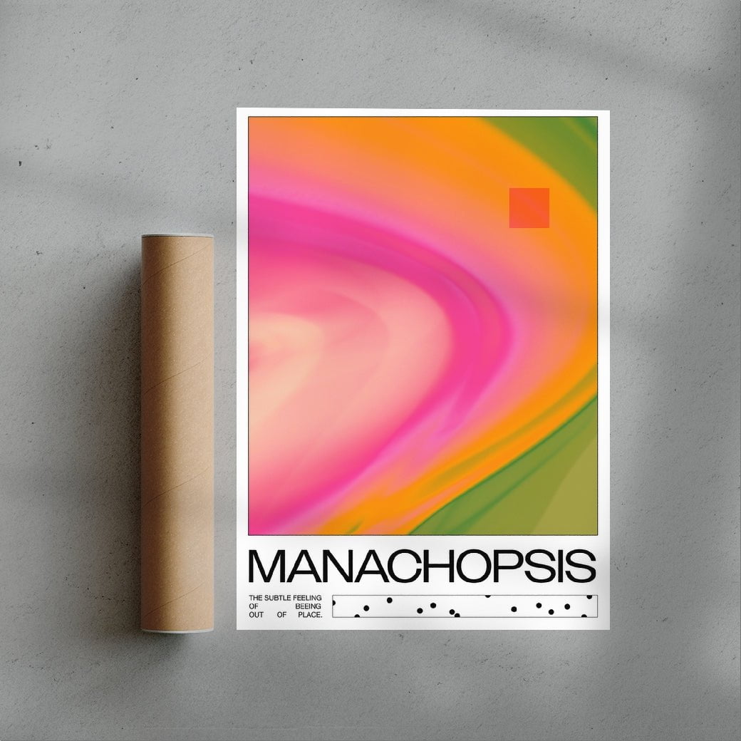 11.7x16.5" (A3) Manachopsis - UNFRAMED contemporary wall art print by Coveposter - sold by DROOL