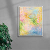 Spring contemporary wall art print by Peter-Maximilian Ronsdorf - sold by DROOL
