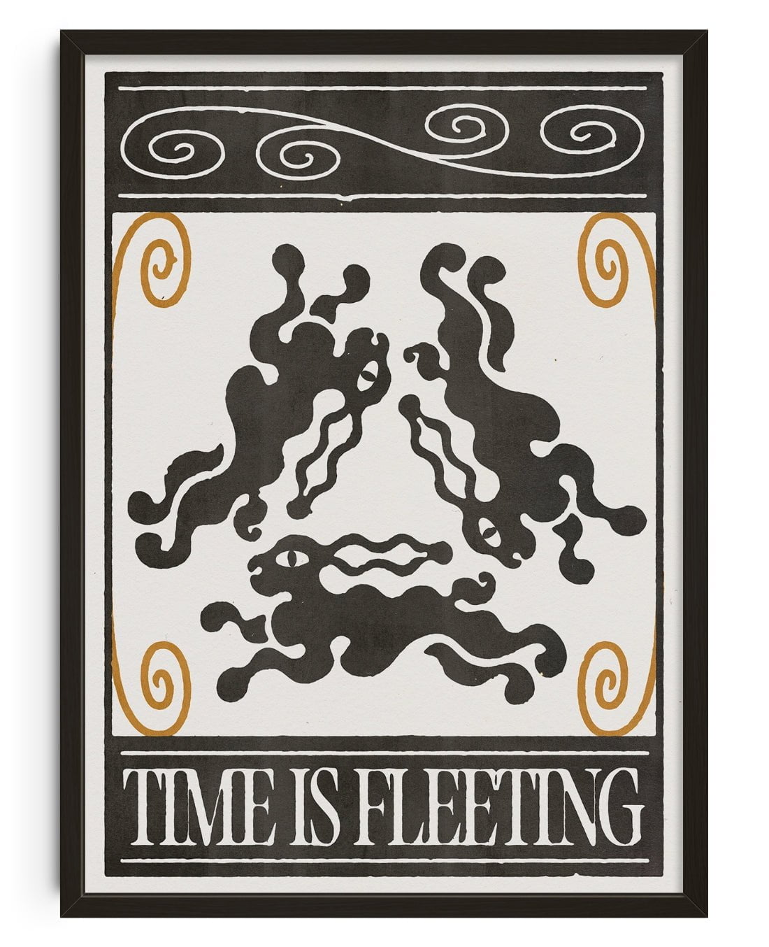 Time Is Fleeting contemporary wall art print by Alexander Khabbazi - sold by DROOL