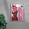 Sisters contemporary wall art print by Carla Petelski - sold by DROOL