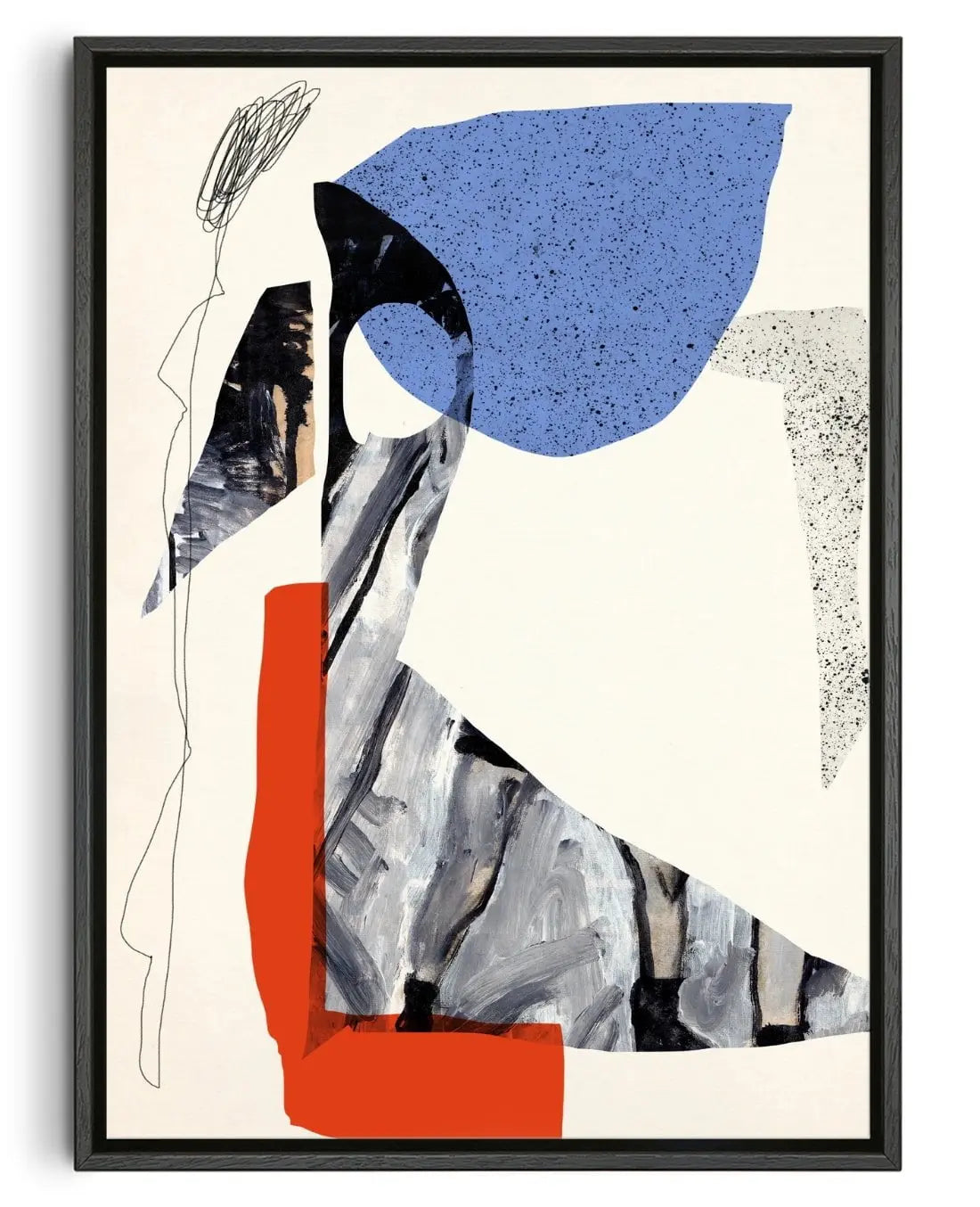 BIRD I contemporary wall art print by Eamonn O'Boyle - sold by DROOL