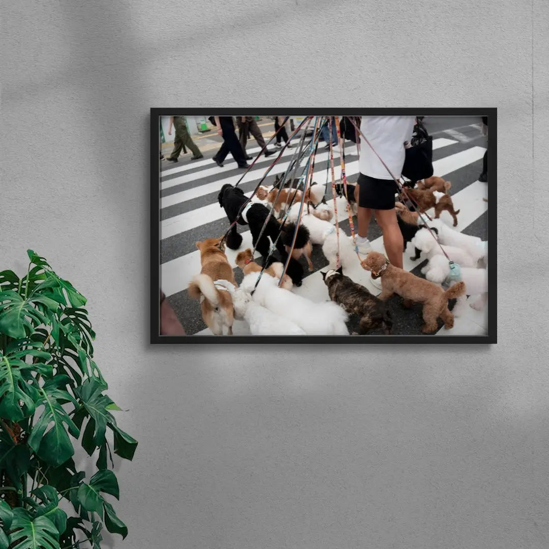 Pack Mentality contemporary wall art print by Sum Of Parts - sold by DROOL
