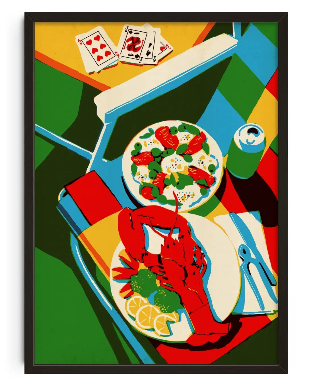 A Good Day contemporary art print by Qi Ren - sold by DROOL