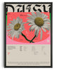 Cargar imagen en el visor de la galería, Daisy contemporary wall art print by MEDG - sold by DROOL