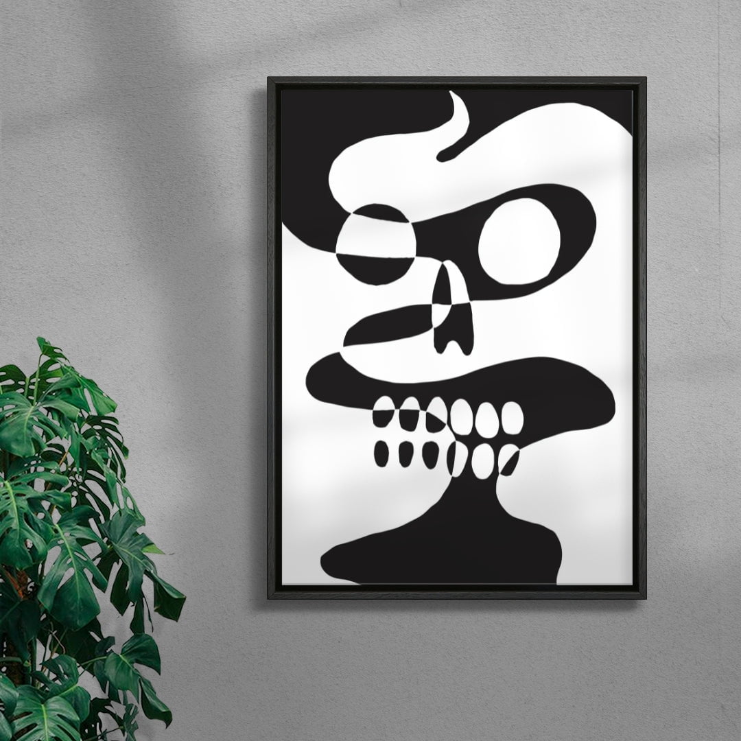 SMOKE SCREEN contemporary wall art print by Max Blackmore - sold by DROOL