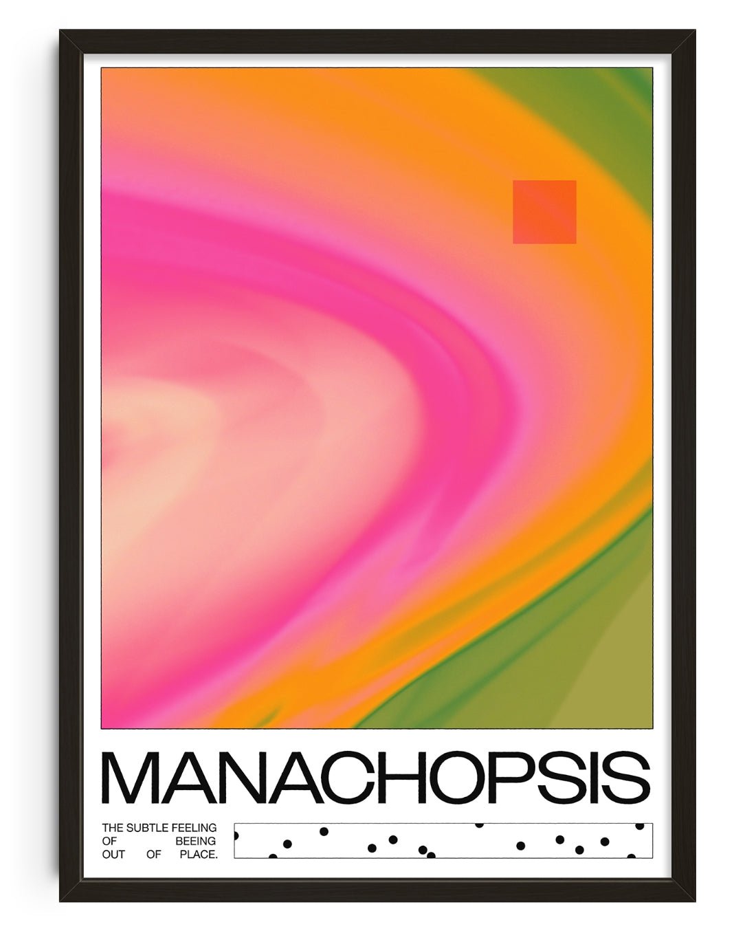 Manachopsis contemporary wall art print by Coveposter - sold by DROOL