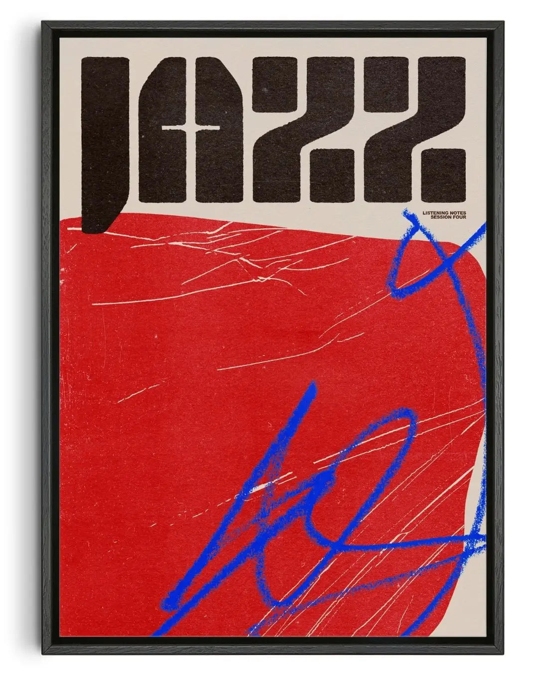 Jazz 2.0 contemporary wall art print by Henry M. - sold by DROOL