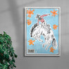 Buckaroo contemporary wall art print by Caitlin Flood-Molyneux - sold by DROOL
