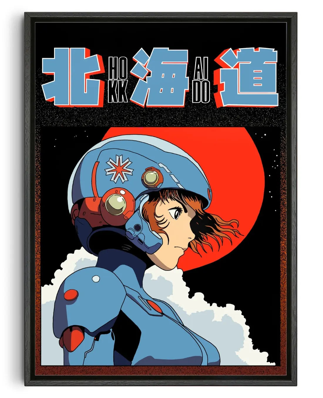 HOKKAIDO TODOFUKEN contemporary canvas print by Apollo Thomas - sold by DROOL