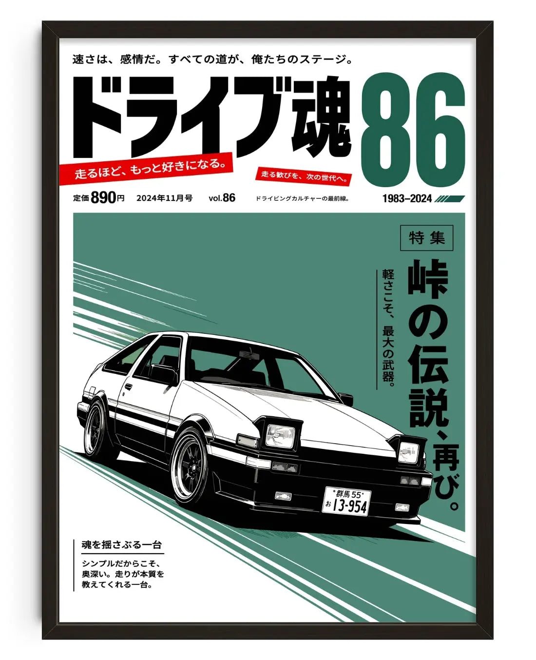 LEGEND 86 contemporary art print by Todd Pham - sold by DROOL