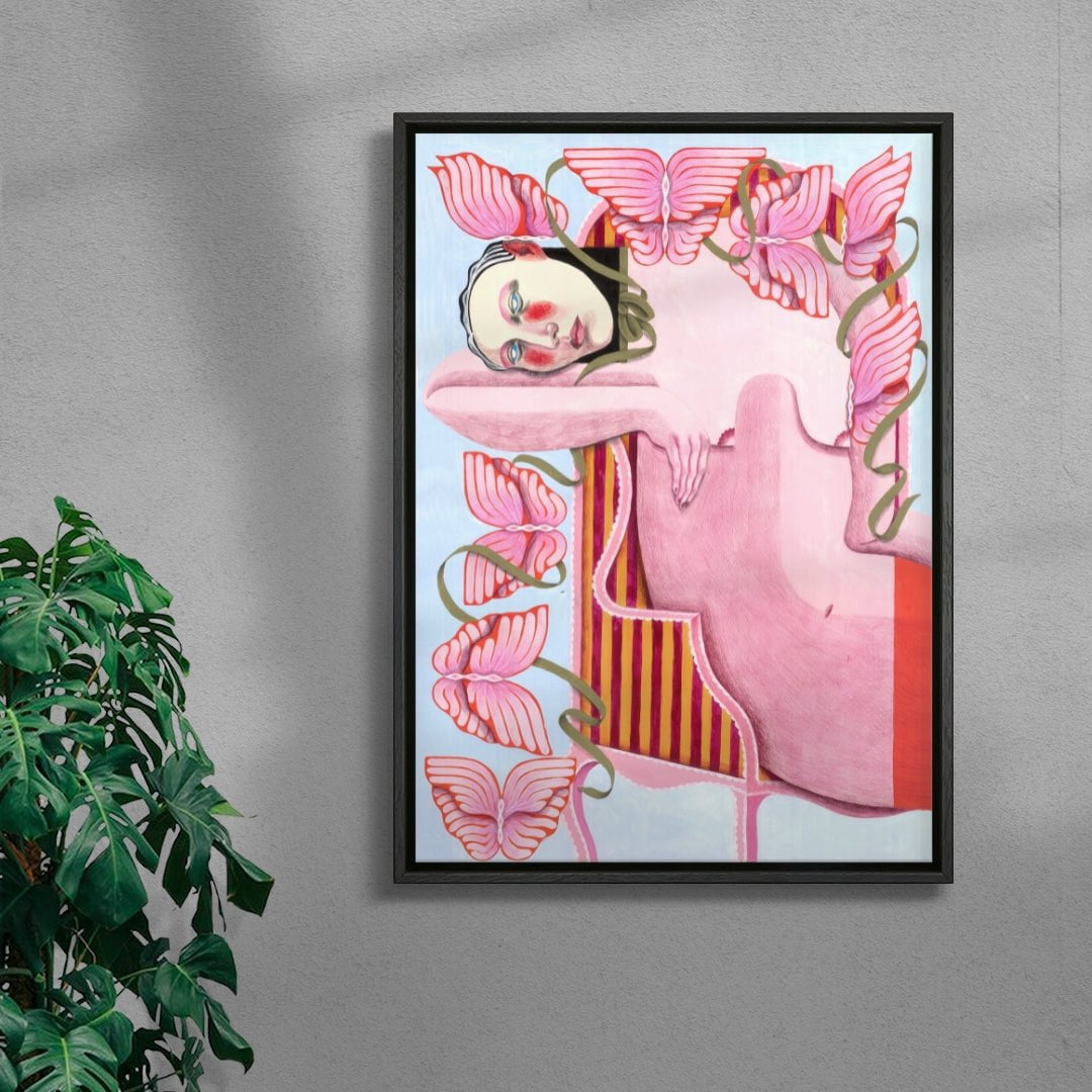 Day Dreaming contemporary wall art print by Carla Petelski - sold by DROOL