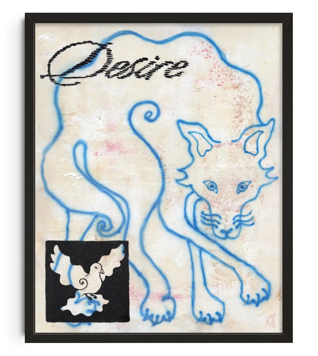 Desire contemporary art print by Alexander Khabbazi - sold by DROOL