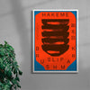 Hakeme contemporary wall art print by John Schulisch - sold by DROOL