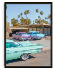 Thumbnail for Palm Springs Paradise contemporary wall art print by Deston Isas - sold by DROOL