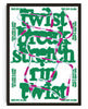 Load image into Gallery viewer, Twist_turn contemporary wall art print by Jorge Santos - sold by DROOL