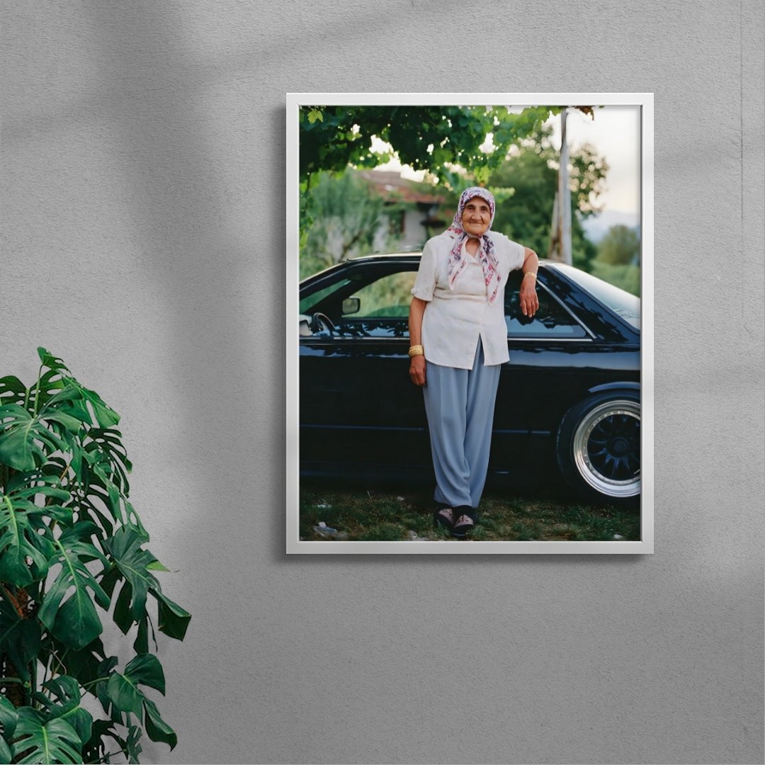 REST contemporary wall art print by Ces XC - sold by DROOL