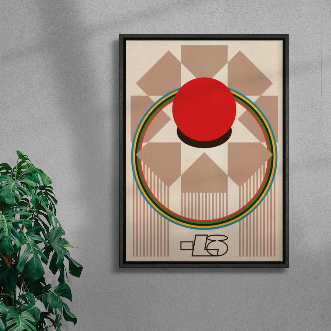 8 'Til L8 contemporary wall art print by Edan Strachan - sold by DROOL