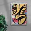 Yes! contemporary wall art print by Jorge Santos - sold by DROOL
