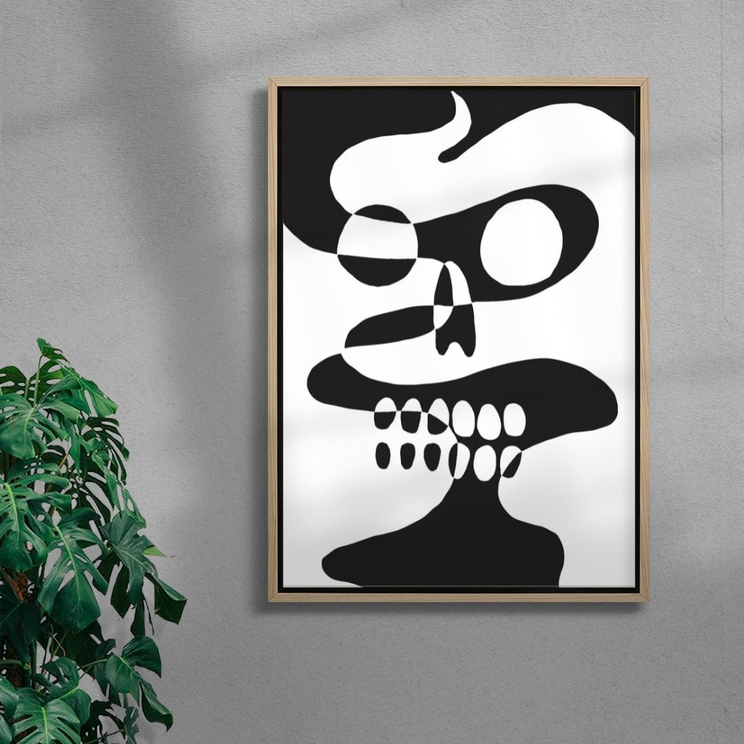 SMOKE SCREEN contemporary wall art print by Max Blackmore - sold by DROOL