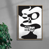 SMOKE SCREEN contemporary wall art print by Max Blackmore - sold by DROOL