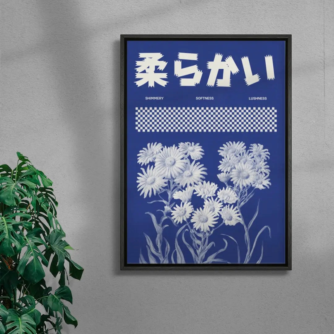 Soft white flowers