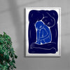 Inner Child contemporary wall art print by Henrik Delehag - sold by DROOL