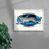 The World is Yours contemporary wall art print by Othman Zougam - sold by DROOL