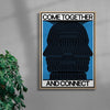 Connect contemporary wall art print by John Schulisch - sold by DROOL