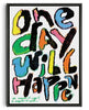 Load image into Gallery viewer, Uncertainty contemporary wall art print by Jorge Santos - sold by DROOL