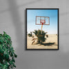 BALL IS LIFE contemporary wall art print by Ces XC - sold by DROOL