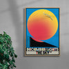 December Lights the Sky contemporary wall art print by Sandro Rybak - sold by DROOL