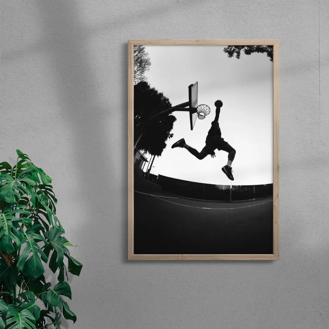 Sky Dunk contemporary wall art print by Grant Puckett - sold by DROOL