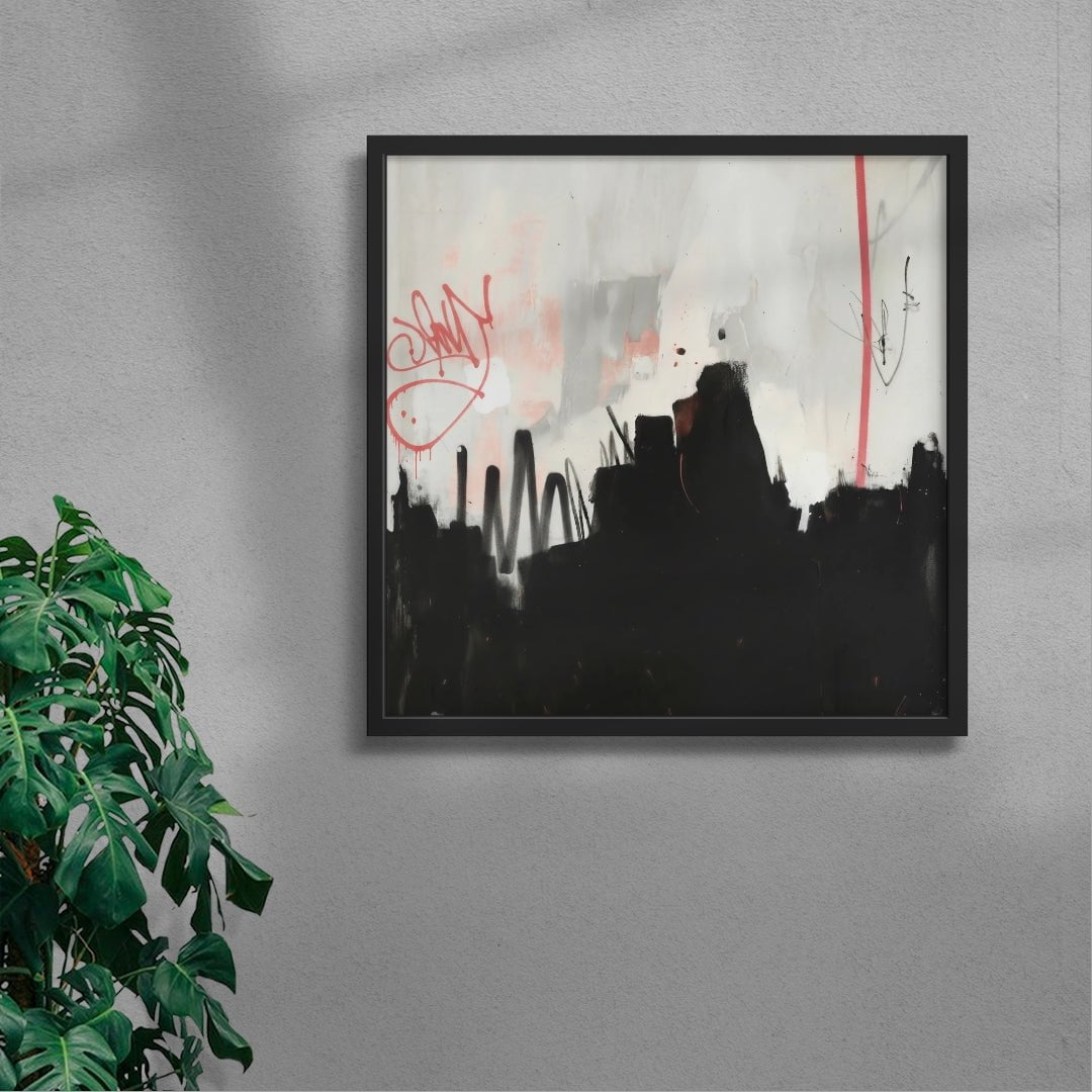 Um contemporary wall art print by Dom Russo - sold by DROOL