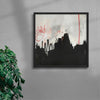 Um contemporary wall art print by Dom Russo - sold by DROOL