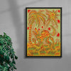 Blazing Hot contemporary wall art print by Kwonny - sold by DROOL