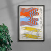 Meaning contemporary wall art print by Tristan Huschke - sold by DROOL