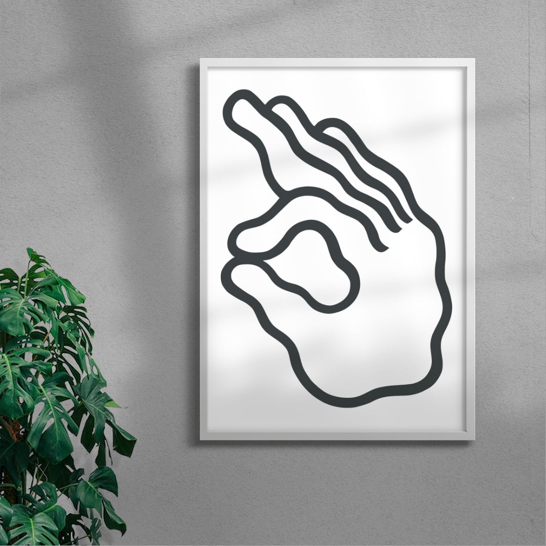 Fine contemporary wall art print by David Vanadia - sold by DROOL