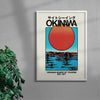 Okinawa 2 contemporary wall art print by Othman Zougam - sold by DROOL