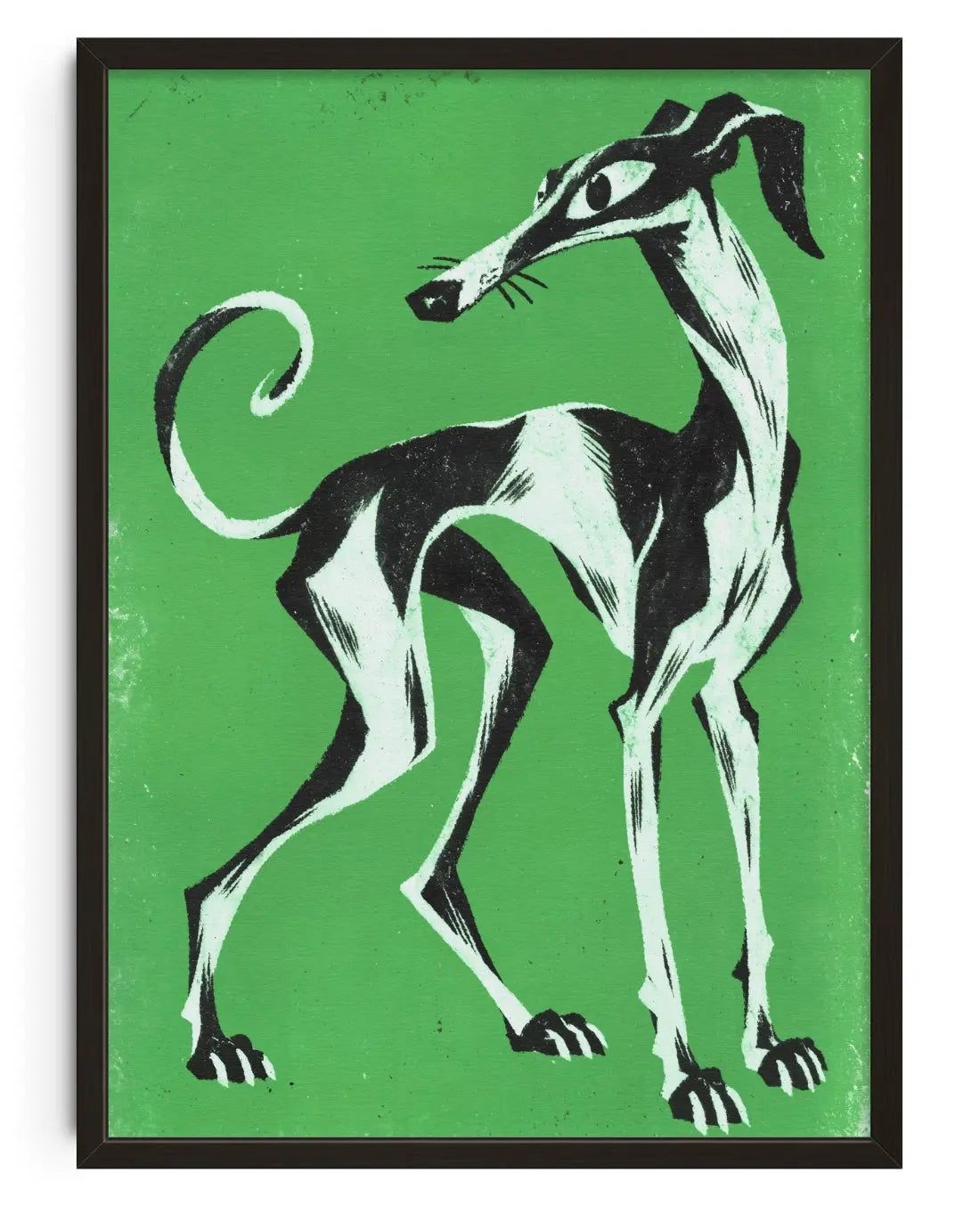 Did someone say fetch? contemporary art print by Xela - sold by DROOL